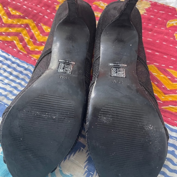 SEXY mesh like fabric high heel shoes - Picture 5 of 5